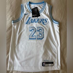 Nike NBA LeBron James Lore Series Jersey Lakers Youth Medium 10-12 Swingman